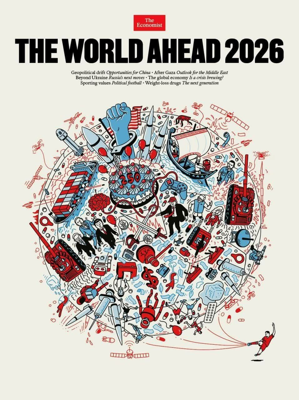 Capa da The Economist de 2026