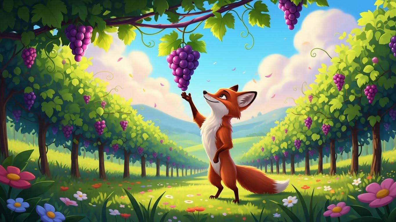 A Raposa e as Uvas