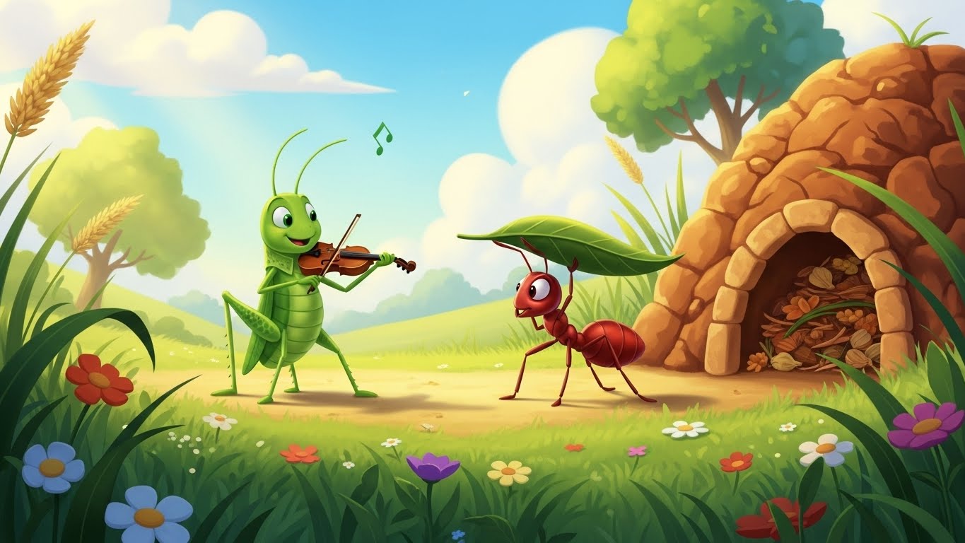 A Cigarra e a Formiga