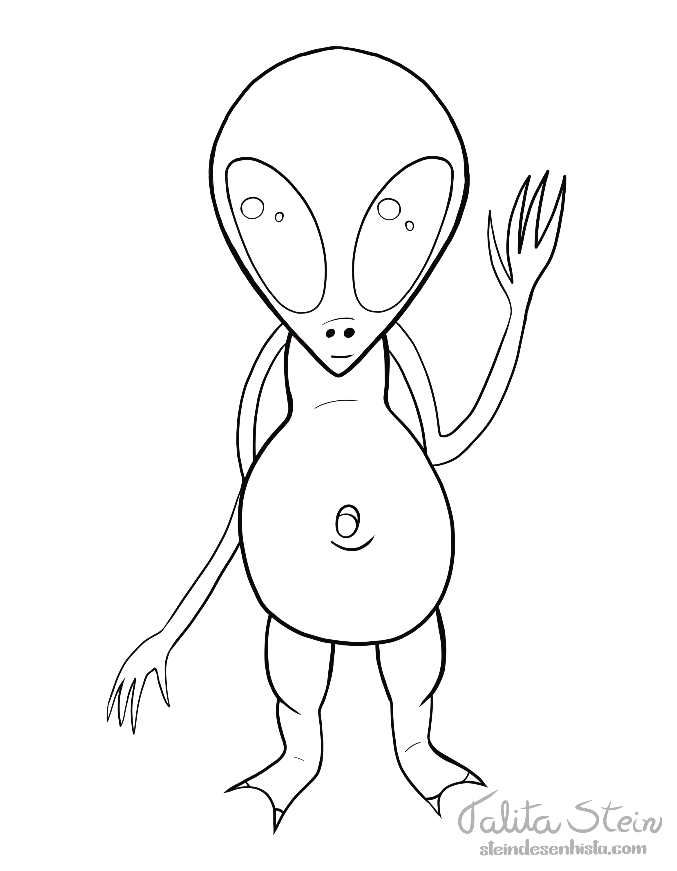 Desenho para pintar