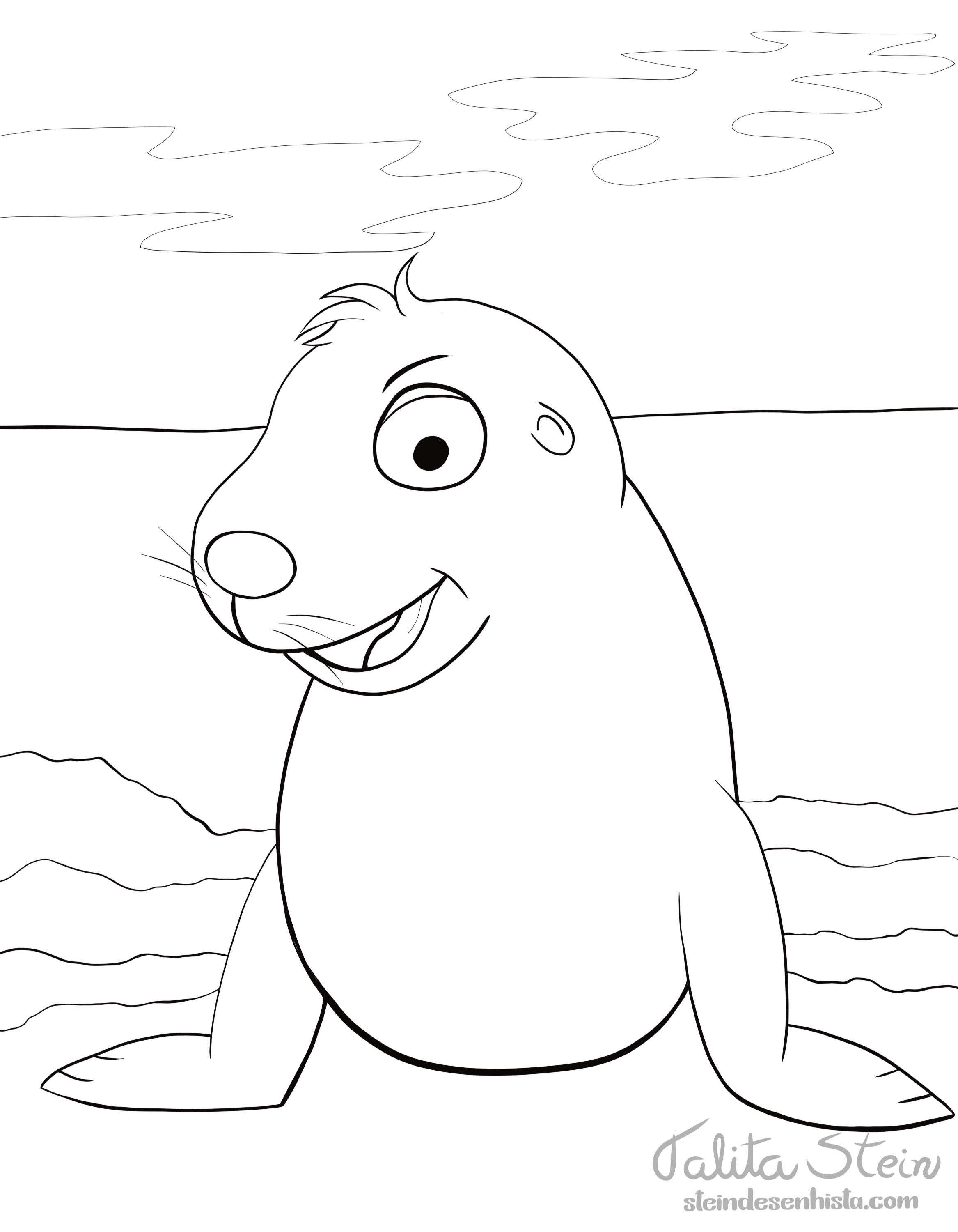 Desenho para pintar